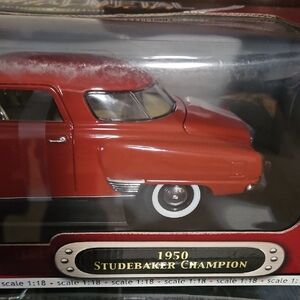 Champion Red Model Car